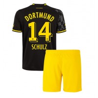 Dres Borussia Dortmund Nico Schulz #14 Gostujuci za djecu 2022-23 Kratak Rukav (+ kratke hlače)